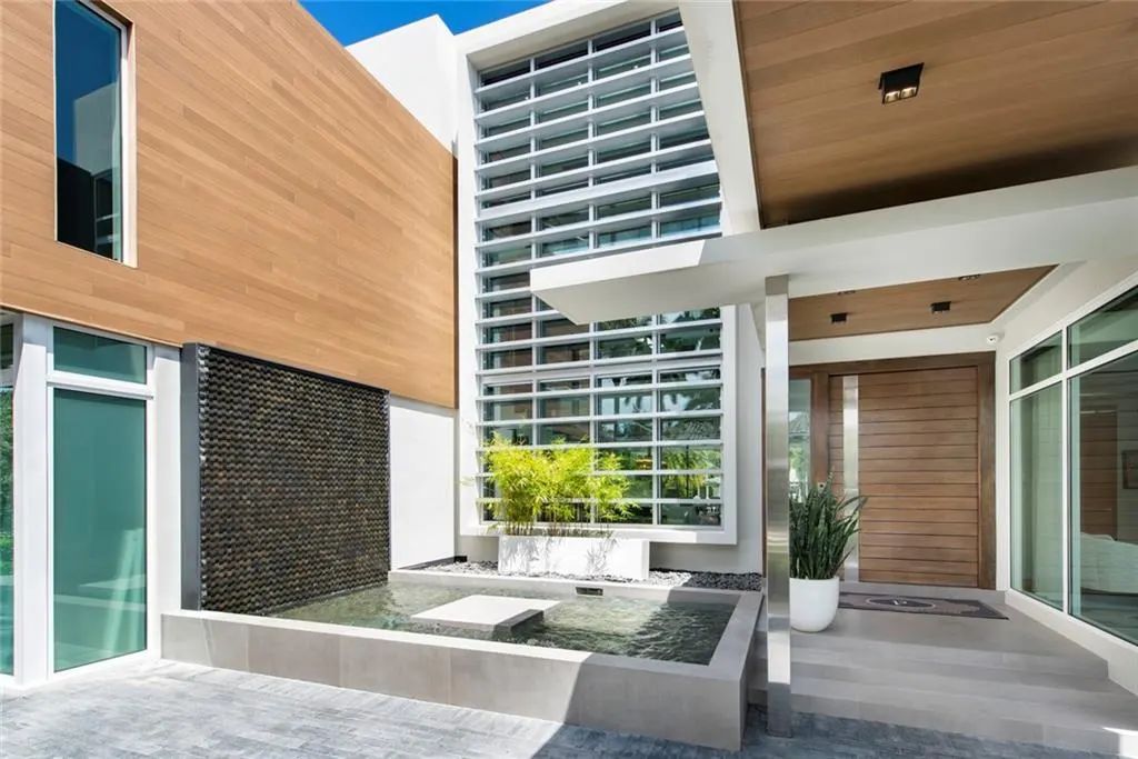 The Home in Fort Lauderdale is a gated waterfront mansion in the prestigious Las Olas Isles with the finest finishes now available for sale. This home located at 650 Royal Plaza Dr, Fort Lauderdale, Florida