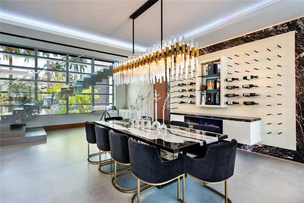 The Home in Fort Lauderdale is a gated waterfront mansion in the prestigious Las Olas Isles with the finest finishes now available for sale. This home located at 650 Royal Plaza Dr, Fort Lauderdale, Florida