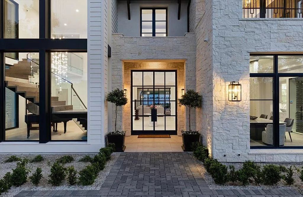 The Home in Rancho Santa Fe is a newly built estate with exquisite bespoke designer finishes and spectacular outdoor spaces now available for sale. This home located at 6395 Clubhouse Dr, Rancho Santa Fe, California