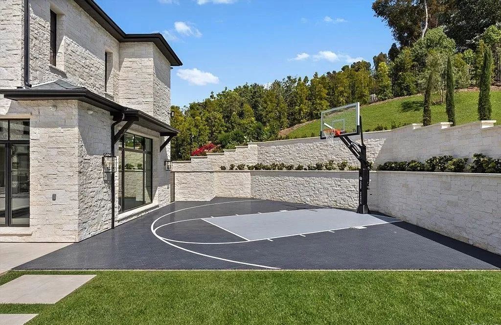 The Home in Rancho Santa Fe is a newly built estate with exquisite bespoke designer finishes and spectacular outdoor spaces now available for sale. This home located at 6395 Clubhouse Dr, Rancho Santa Fe, California