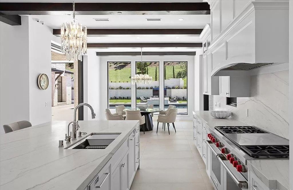 The Home in Rancho Santa Fe is a newly built estate with exquisite bespoke designer finishes and spectacular outdoor spaces now available for sale. This home located at 6395 Clubhouse Dr, Rancho Santa Fe, California