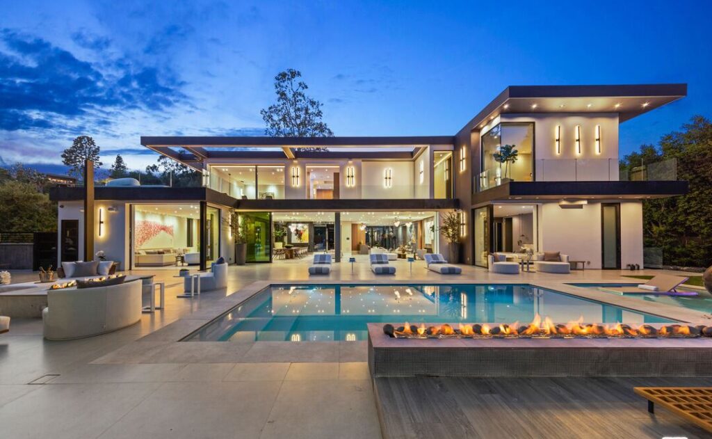 The Home in Los Angeles is an architectural triumph situated in a prestigious lower Bel Air location was built using the finest materials and utmost attention to detail now available for sale. This home located at 120 N Glenroy Ave, Los Angeles, California
