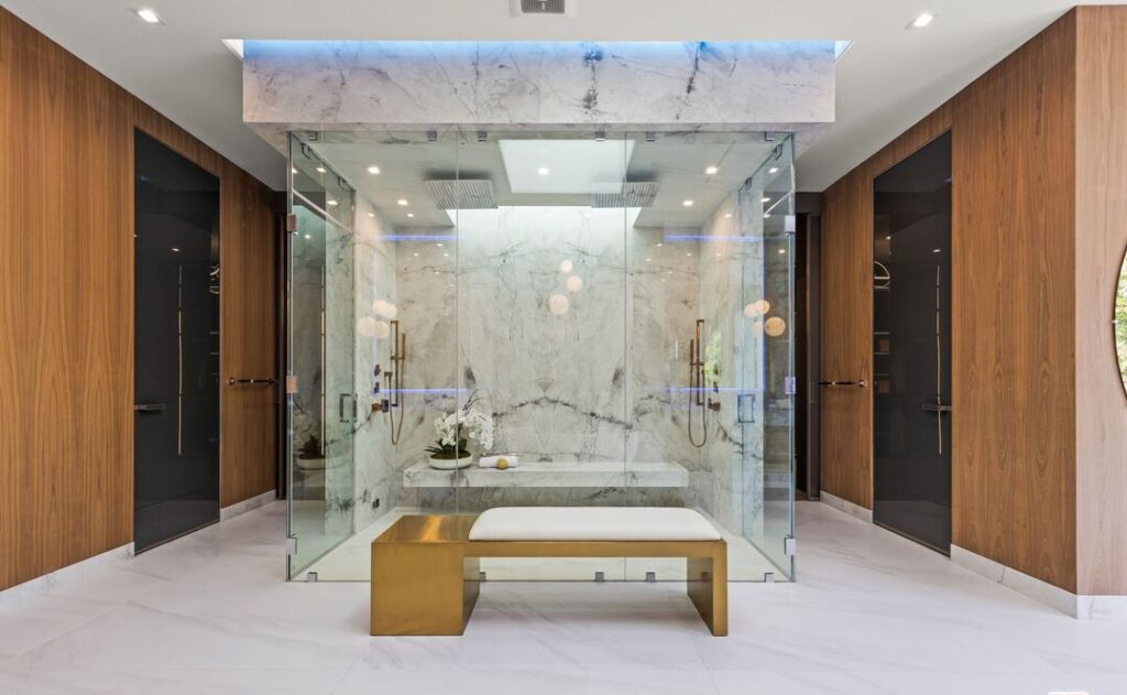 The Home in Los Angeles is an architectural triumph situated in a prestigious lower Bel Air location was built using the finest materials and utmost attention to detail now available for sale. This home located at 120 N Glenroy Ave, Los Angeles, California