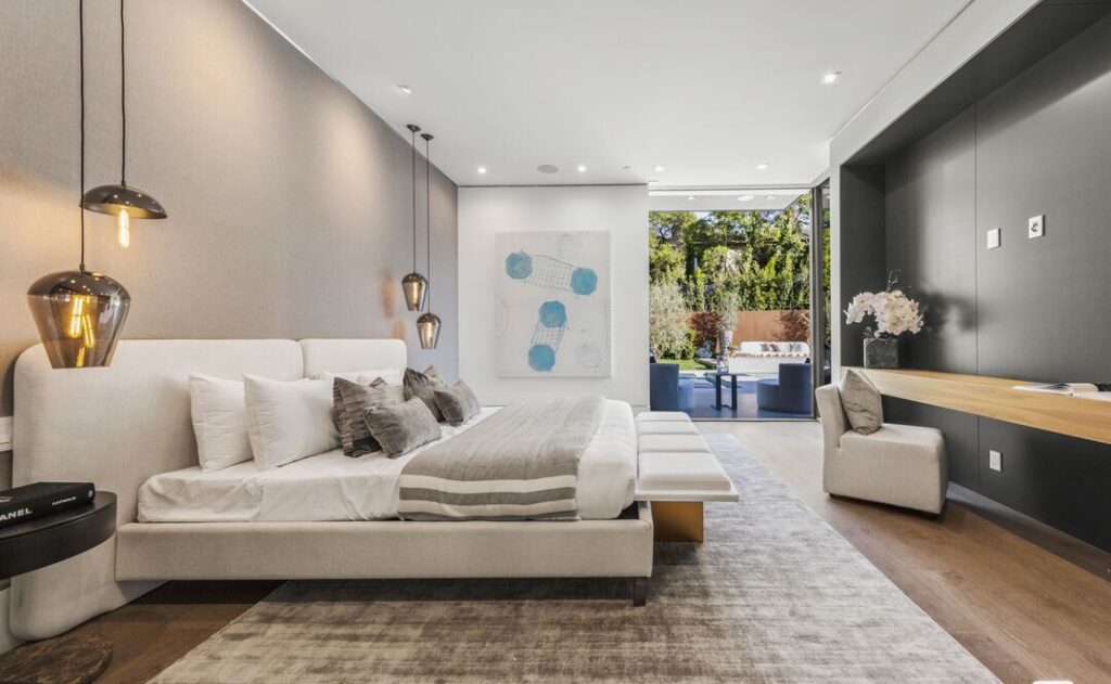 The Home in Los Angeles is an architectural triumph situated in a prestigious lower Bel Air location was built using the finest materials and utmost attention to detail now available for sale. This home located at 120 N Glenroy Ave, Los Angeles, California