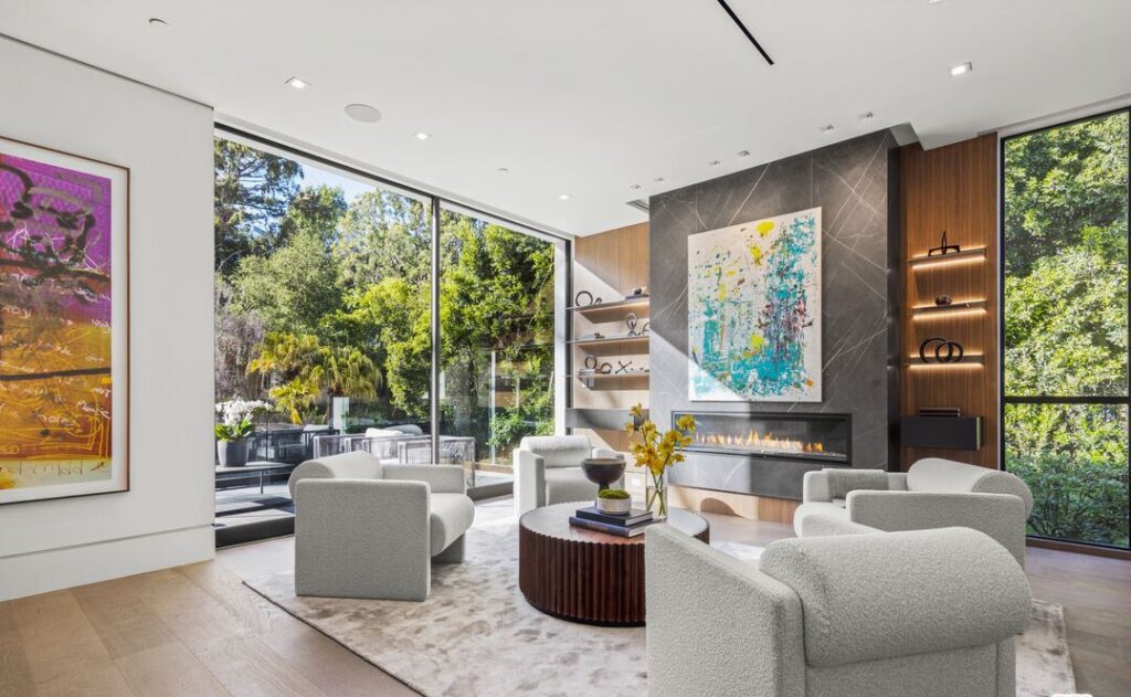 The Home in Los Angeles is an architectural triumph situated in a prestigious lower Bel Air location was built using the finest materials and utmost attention to detail now available for sale. This home located at 120 N Glenroy Ave, Los Angeles, California