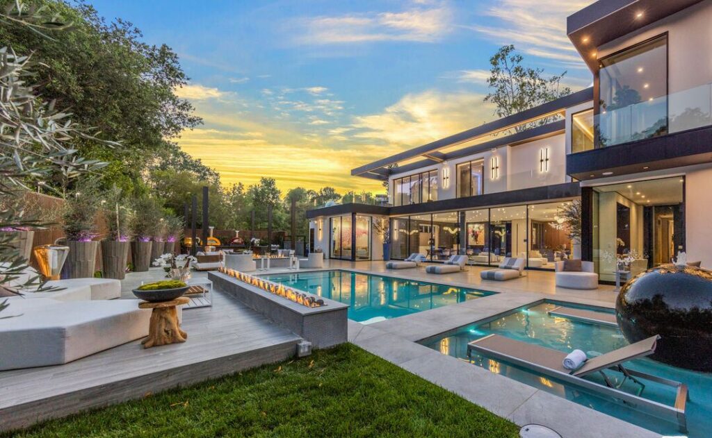 The Home in Los Angeles is an architectural triumph situated in a prestigious lower Bel Air location was built using the finest materials and utmost attention to detail now available for sale. This home located at 120 N Glenroy Ave, Los Angeles, California
