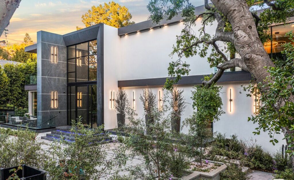 The Home in Los Angeles is an architectural triumph situated in a prestigious lower Bel Air location was built using the finest materials and utmost attention to detail now available for sale. This home located at 120 N Glenroy Ave, Los Angeles, California
