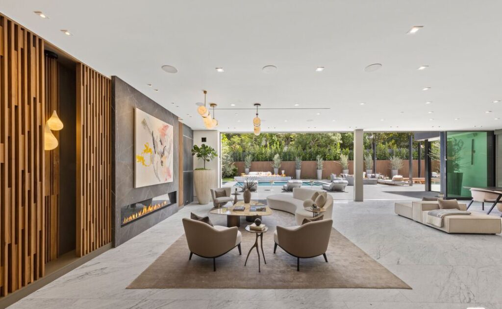 The Home in Los Angeles is an architectural triumph situated in a prestigious lower Bel Air location was built using the finest materials and utmost attention to detail now available for sale. This home located at 120 N Glenroy Ave, Los Angeles, California