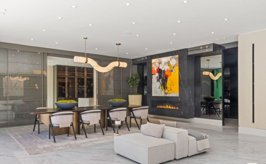 The Home in Los Angeles is an architectural triumph situated in a prestigious lower Bel Air location was built using the finest materials and utmost attention to detail now available for sale. This home located at 120 N Glenroy Ave, Los Angeles, California