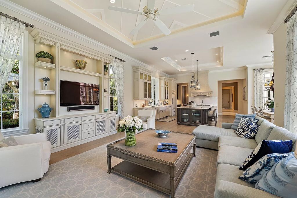 The Home in Palm Beach Gardens is a signature custom estate with amazing views and outdoor entertainment areas now available for sale. This house located at 11770 Calleta Ct, Palm Beach Gardens, Florida