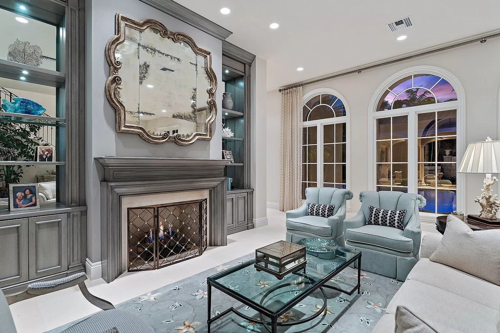 The Home in Palm Beach Gardens is a signature custom estate with amazing views and outdoor entertainment areas now available for sale. This house located at 11770 Calleta Ct, Palm Beach Gardens, Florida
