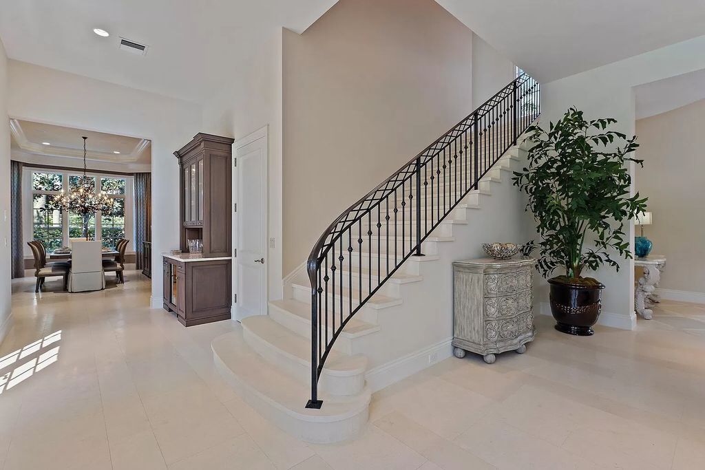 The Home in Palm Beach Gardens is a signature custom estate with amazing views and outdoor entertainment areas now available for sale. This house located at 11770 Calleta Ct, Palm Beach Gardens, Florida