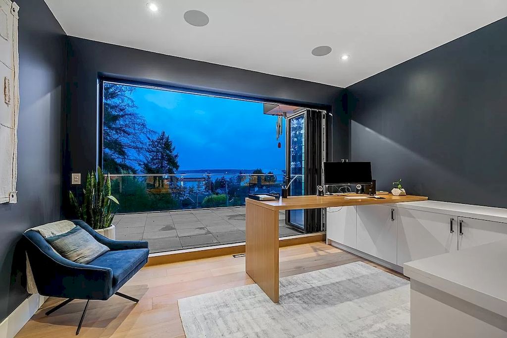 The House in West Vancouver is brilliantly designed ocean view residence was created by renowned designer Karla Dreyer, now available for sale. This home located at 4701 Piccadilly S, West Vancouver, BC V7W 1J8, Canada