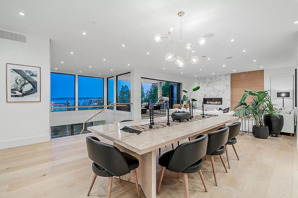 The House in West Vancouver is brilliantly designed ocean view residence was created by renowned designer Karla Dreyer, now available for sale. This home located at 4701 Piccadilly S, West Vancouver, BC V7W 1J8, Canada