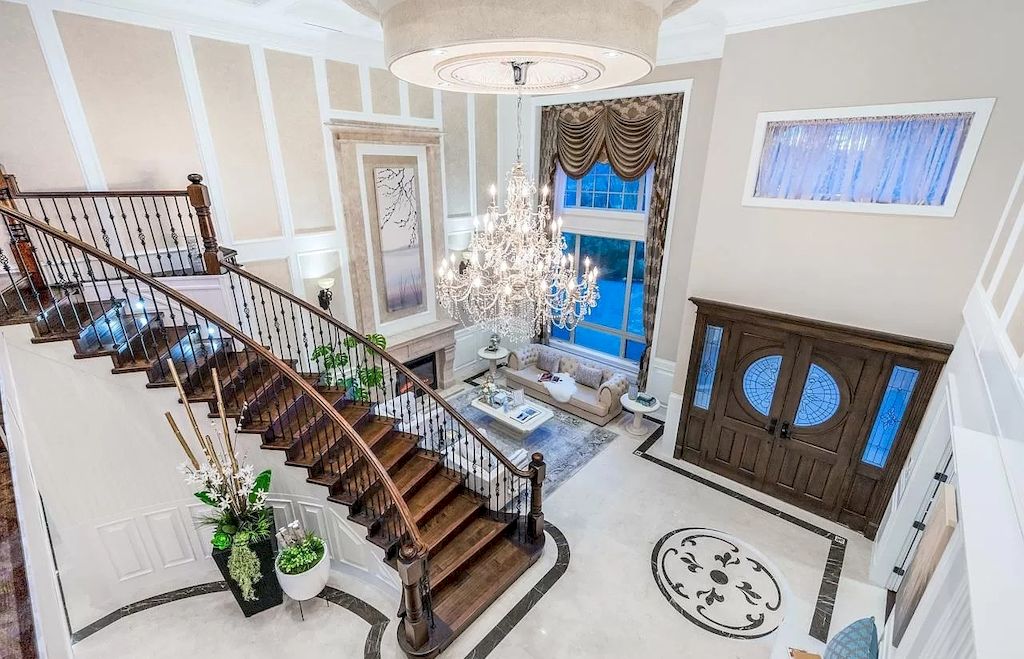 The House in Richmond has spacious living spaces and top line of workmanship and materials, now available for sale. This home located at 7980 Goldstream Pl, Richmond, BC V7A 1L7, Canada