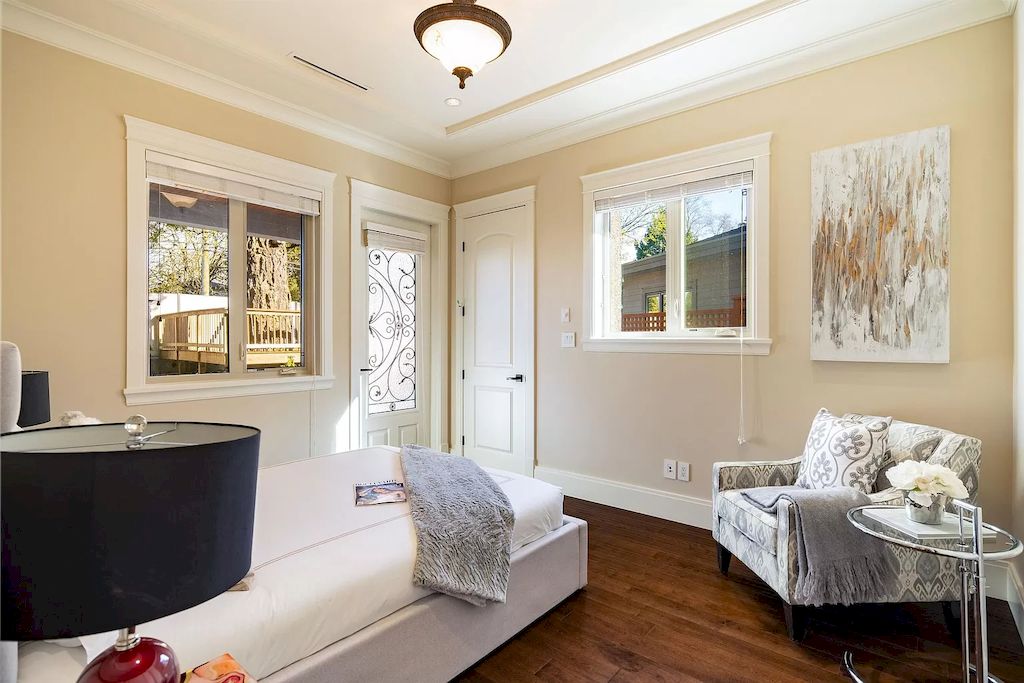 The House in Richmond has spacious living spaces and top line of workmanship and materials, now available for sale. This home located at 7980 Goldstream Pl, Richmond, BC V7A 1L7, Canada