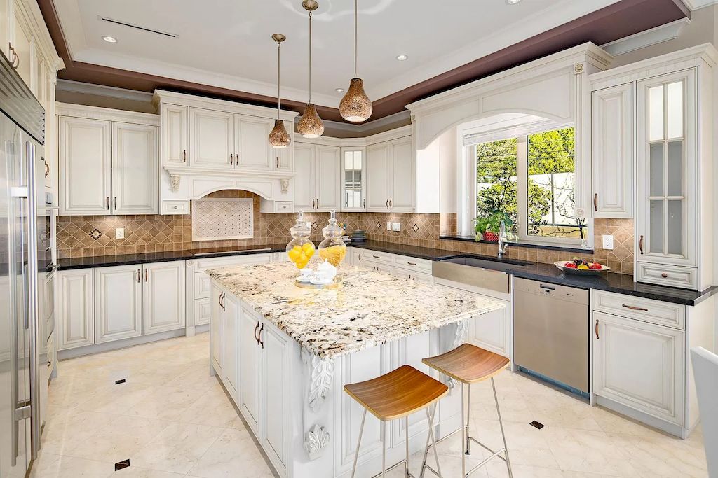 The House in Richmond has spacious living spaces and top line of workmanship and materials, now available for sale. This home located at 7980 Goldstream Pl, Richmond, BC V7A 1L7, Canada