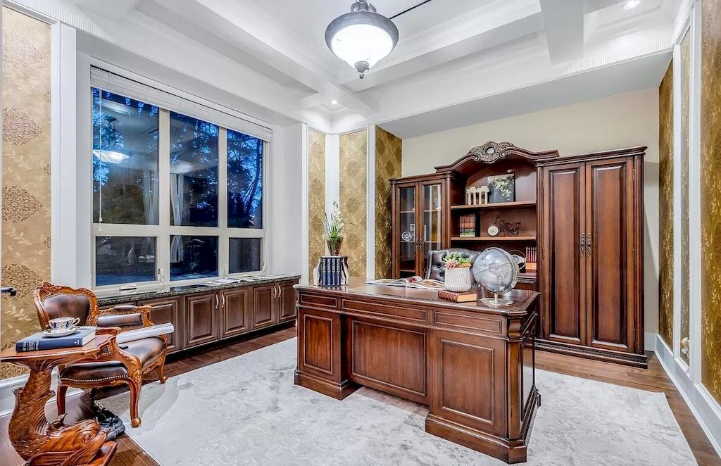 The House in Richmond has spacious living spaces and top line of workmanship and materials, now available for sale. This home located at 7980 Goldstream Pl, Richmond, BC V7A 1L7, Canada