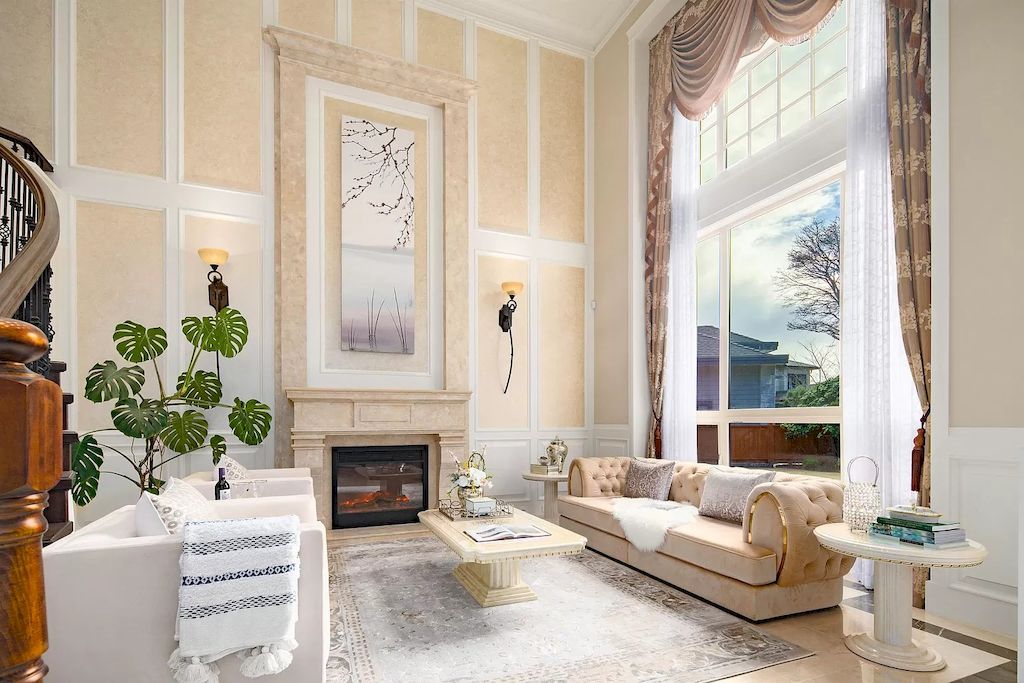 The House in Richmond has spacious living spaces and top line of workmanship and materials, now available for sale. This home located at 7980 Goldstream Pl, Richmond, BC V7A 1L7, Canada