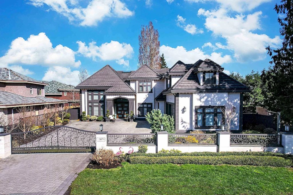 The House in Richmond is a unique and luxurious home with absolutely superb craftsmanship & finishing, now available for sale. This home located at 10691 Dennis Cres, Richmond, BC V7A 3S2, Canada