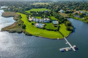 This $44,500,000 New York Estate Boasts An Unparalleled Setting on A Private Peninsula Along Mecox Bay 1 Ample Residence in New York sells for $72,000,000 designed by renowned Barnes Coy Architects