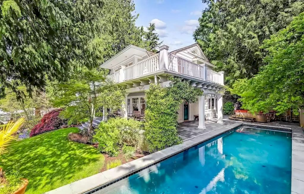 The Estate in Washington is a luxurious home offering plenty of opportunities to garden or simply enjoy the peaceful sounds of nature and water now available for sale. This home located at 6041 Beach Dr SW, Seattle, Washington; offering 04 bedrooms and 04 bathrooms with 4,850 square feet of living spaces. 