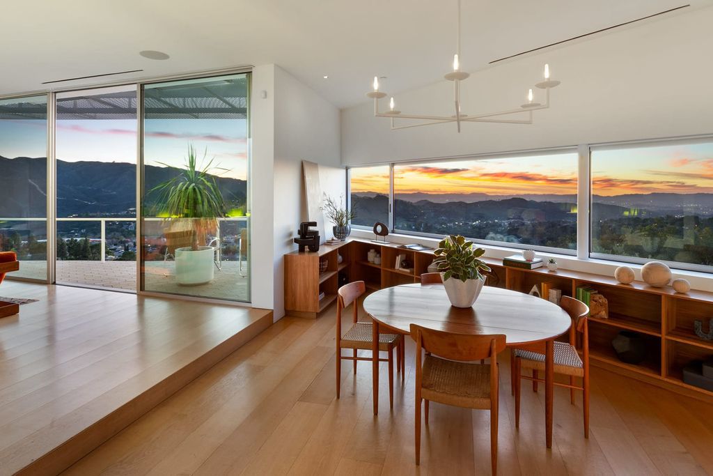 The Home in La Crescenta is an exceptional architectural compound occupies an extraordinary 5.7 acre curated succulent garden now available for sale. This home located at 3947 Markridge Rd, La Crescenta, California