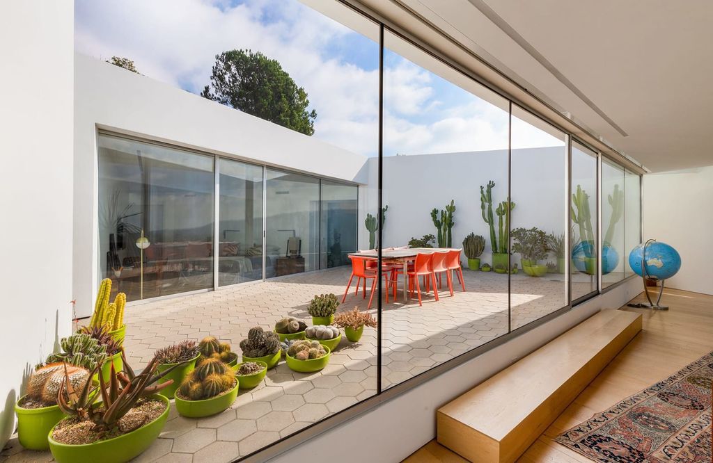 The Home in La Crescenta is an exceptional architectural compound occupies an extraordinary 5.7 acre curated succulent garden now available for sale. This home located at 3947 Markridge Rd, La Crescenta, California