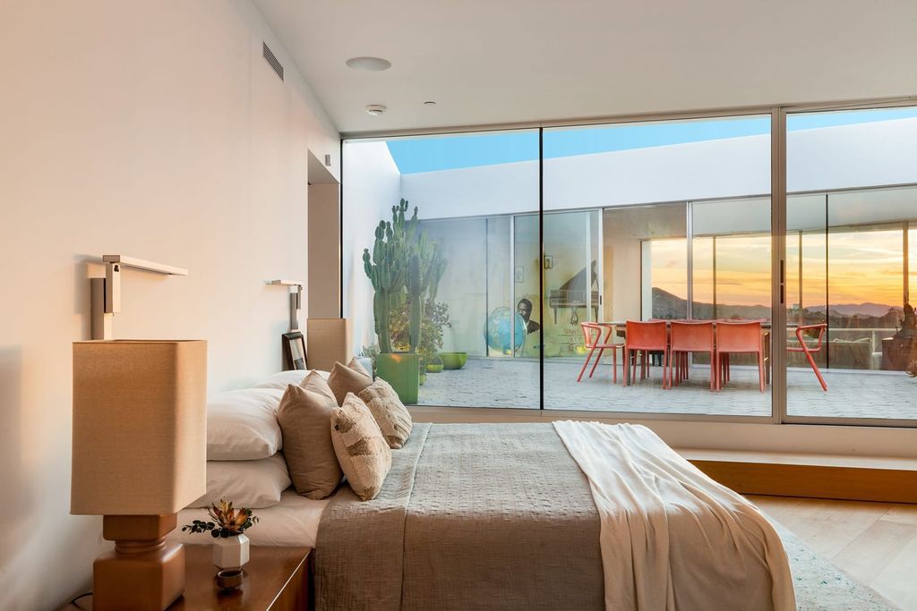 The Home in La Crescenta is an exceptional architectural compound occupies an extraordinary 5.7 acre curated succulent garden now available for sale. This home located at 3947 Markridge Rd, La Crescenta, California