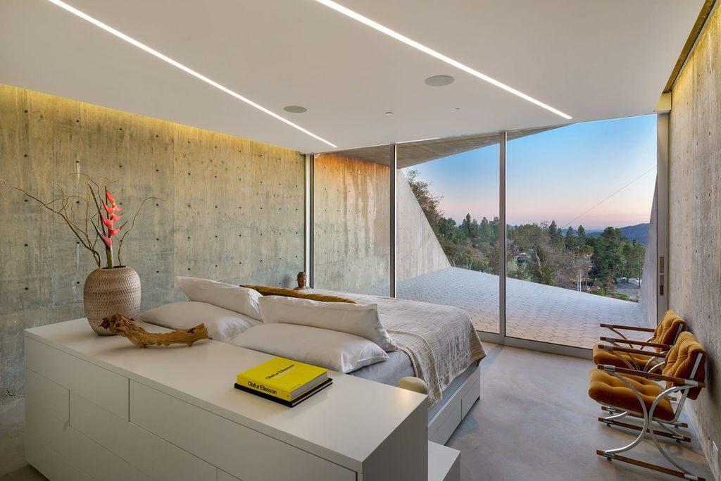 The Home in La Crescenta is an exceptional architectural compound occupies an extraordinary 5.7 acre curated succulent garden now available for sale. This home located at 3947 Markridge Rd, La Crescenta, California