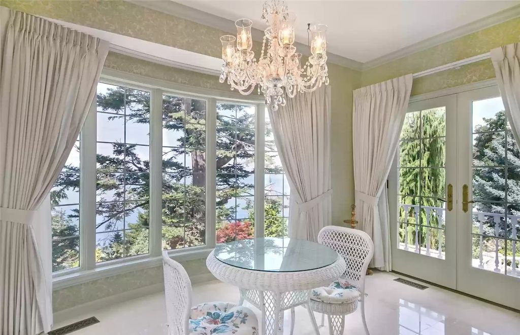 The Estate in Washington is a luxurious home located amongst mature gardens and majestic evergreens now available for sale. This home located at 17802 Talbot Rd, Edmonds, Washington; offering 04 bedrooms and 05 bathrooms with 8,200 square feet of living spaces.