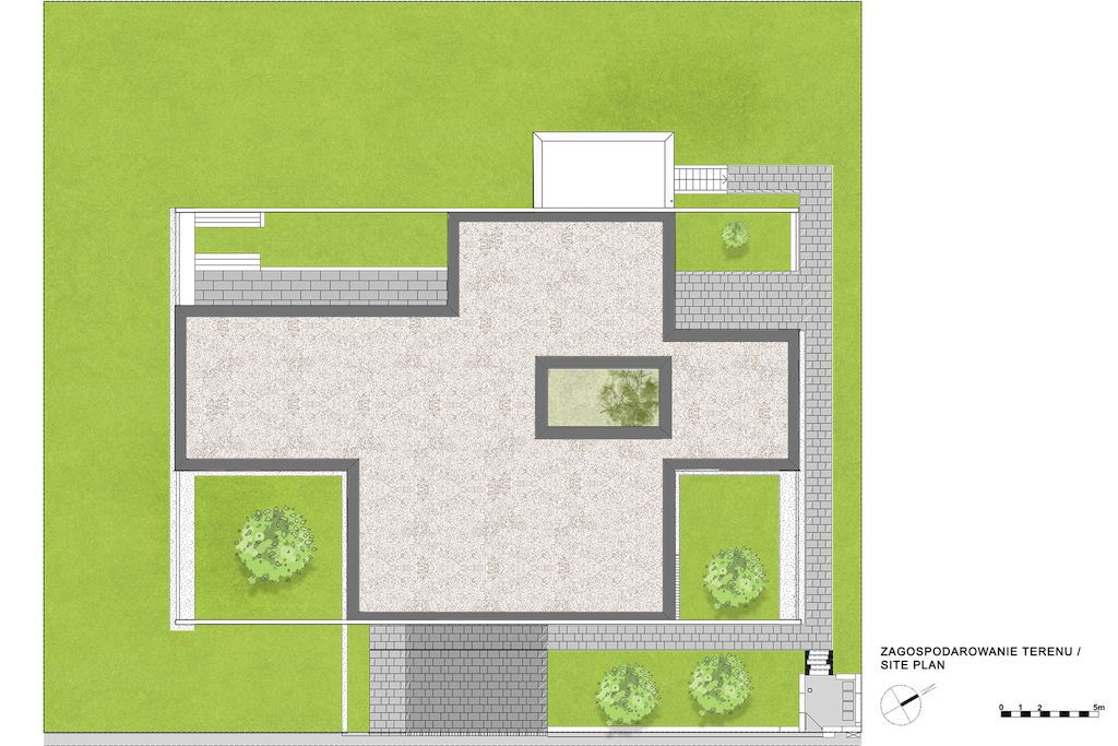 House on One Level with impressive exterior by RS Robert Skitek 1