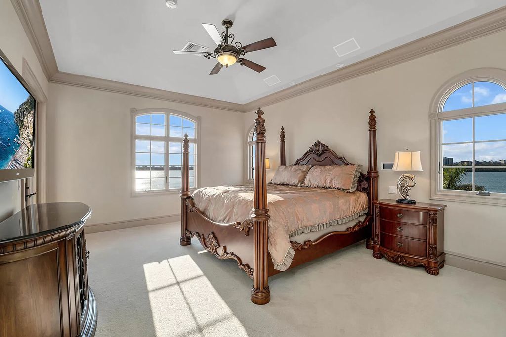 The Villa in Marco Island is a Mediterranean estate on a key lot offering direct access, with western exposure for spectacular sunsets now available for sale. This home located at 950 Giralda Ct, Marco Island, Florida