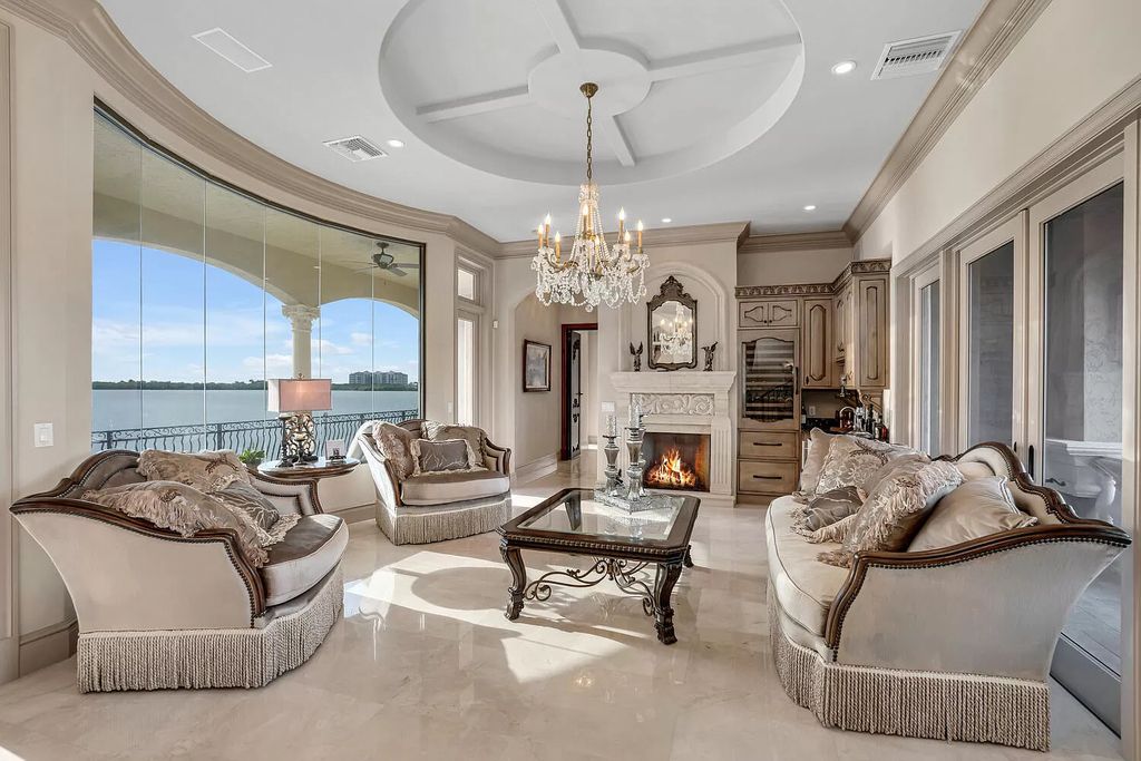 The Villa in Marco Island is a Mediterranean estate on a key lot offering direct access, with western exposure for spectacular sunsets now available for sale. This home located at 950 Giralda Ct, Marco Island, Florida