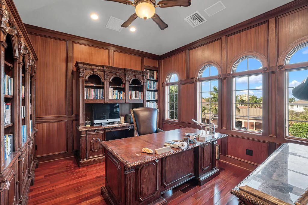 The Villa in Marco Island is a Mediterranean estate on a key lot offering direct access, with western exposure for spectacular sunsets now available for sale. This home located at 950 Giralda Ct, Marco Island, Florida