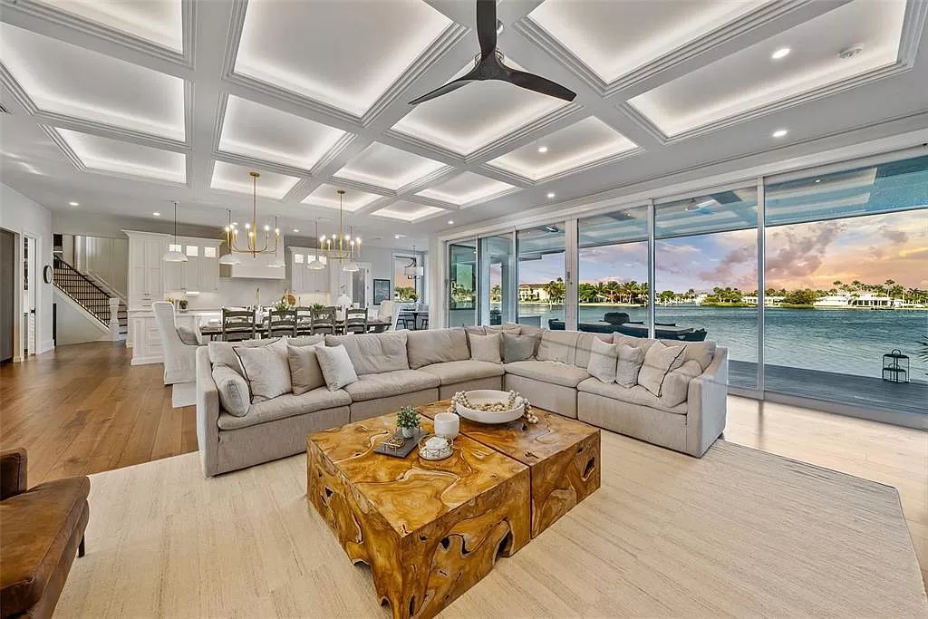 The Home in Holmes Beach is a luxurious, sprawling waterfront front estate tucked away at the end of a quiet cul de sac on desirable Anna Maria Island now available for sale. This home located at 535 70th St, Holmes Beach, Florida