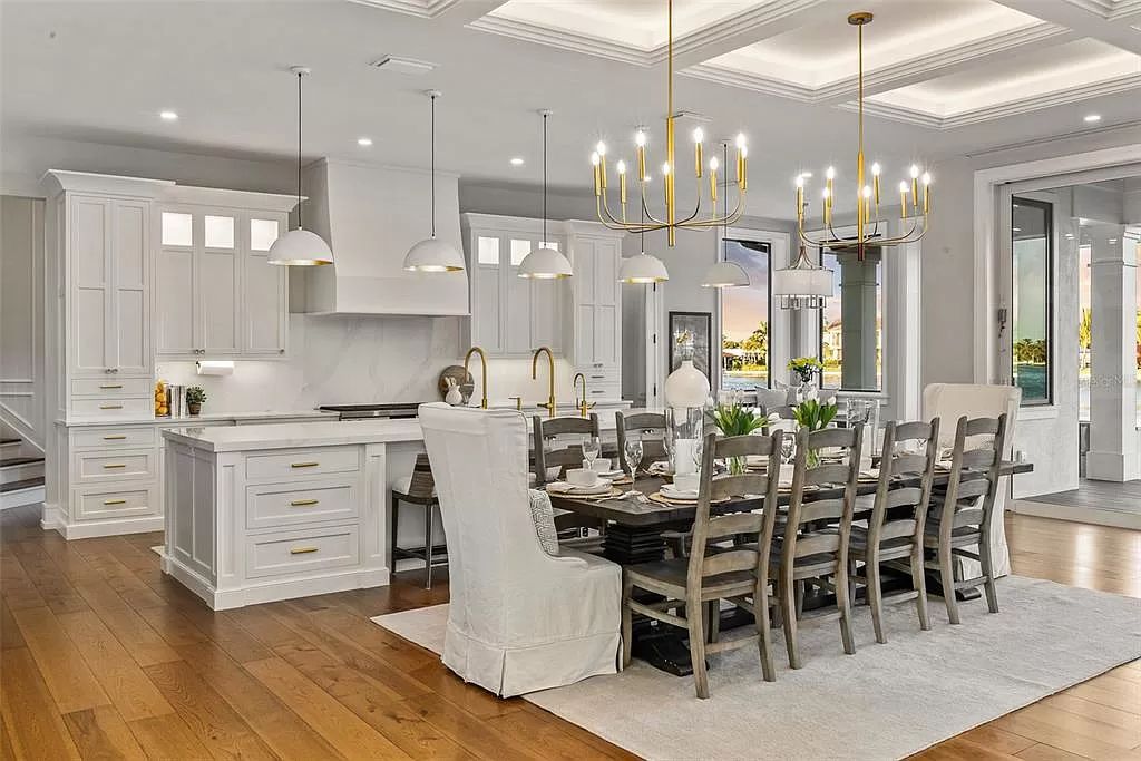The Home in Holmes Beach is a luxurious, sprawling waterfront front estate tucked away at the end of a quiet cul de sac on desirable Anna Maria Island now available for sale. This home located at 535 70th St, Holmes Beach, Florida
