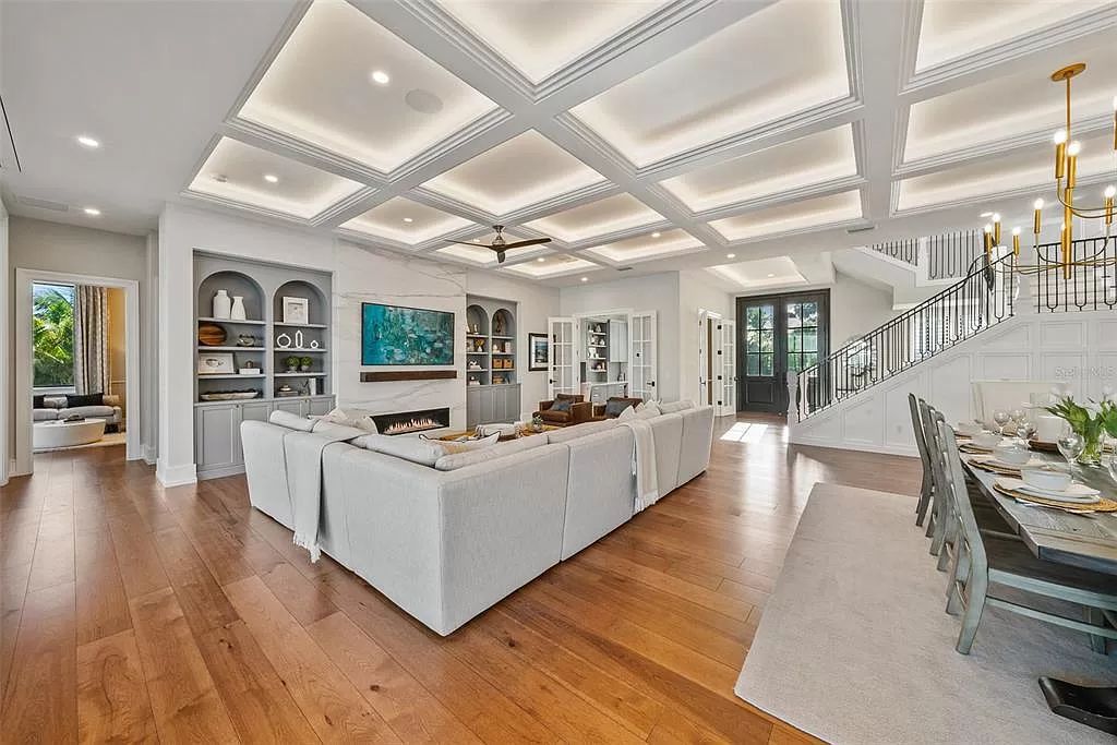 The Home in Holmes Beach is a luxurious, sprawling waterfront front estate tucked away at the end of a quiet cul de sac on desirable Anna Maria Island now available for sale. This home located at 535 70th St, Holmes Beach, Florida