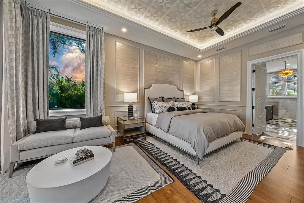 The Home in Holmes Beach is a luxurious, sprawling waterfront front estate tucked away at the end of a quiet cul de sac on desirable Anna Maria Island now available for sale. This home located at 535 70th St, Holmes Beach, Florida