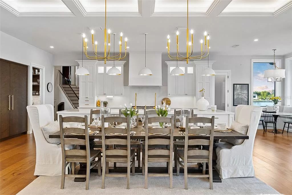 The Home in Holmes Beach is a luxurious, sprawling waterfront front estate tucked away at the end of a quiet cul de sac on desirable Anna Maria Island now available for sale. This home located at 535 70th St, Holmes Beach, Florida