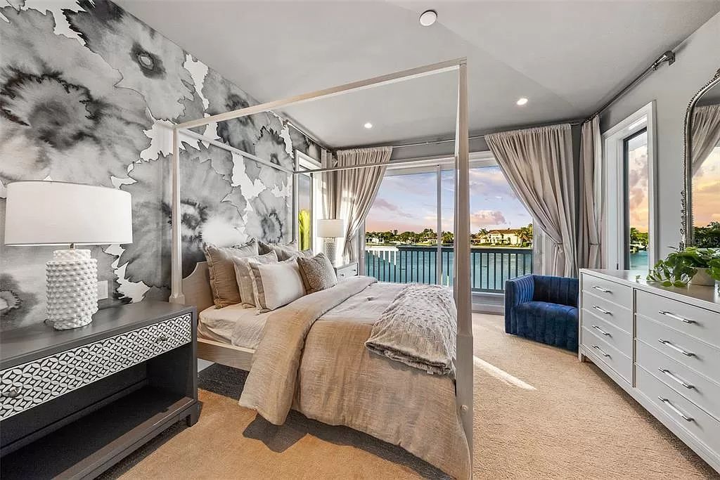 The Home in Holmes Beach is a luxurious, sprawling waterfront front estate tucked away at the end of a quiet cul de sac on desirable Anna Maria Island now available for sale. This home located at 535 70th St, Holmes Beach, Florida