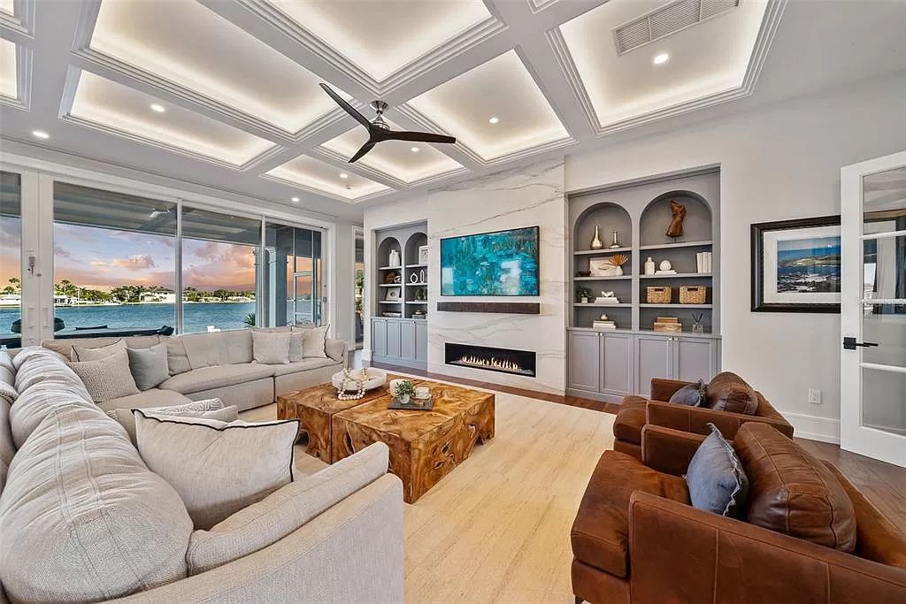 The Home in Holmes Beach is a luxurious, sprawling waterfront front estate tucked away at the end of a quiet cul de sac on desirable Anna Maria Island now available for sale. This home located at 535 70th St, Holmes Beach, Florida