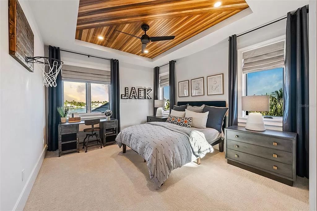The Home in Holmes Beach is a luxurious, sprawling waterfront front estate tucked away at the end of a quiet cul de sac on desirable Anna Maria Island now available for sale. This home located at 535 70th St, Holmes Beach, Florida
