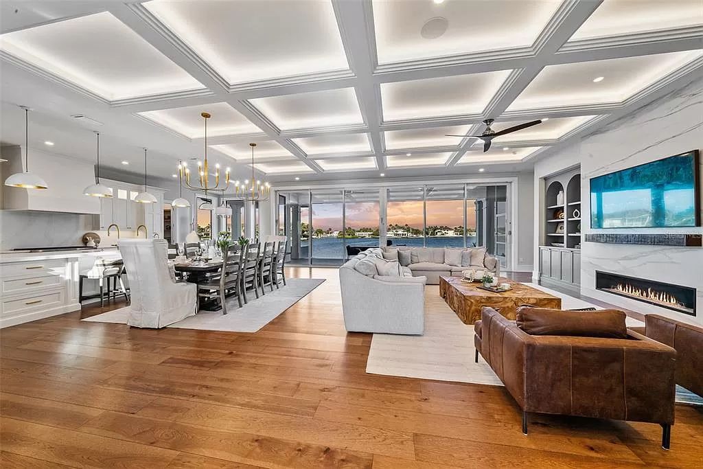 The Home in Holmes Beach is a luxurious, sprawling waterfront front estate tucked away at the end of a quiet cul de sac on desirable Anna Maria Island now available for sale. This home located at 535 70th St, Holmes Beach, Florida