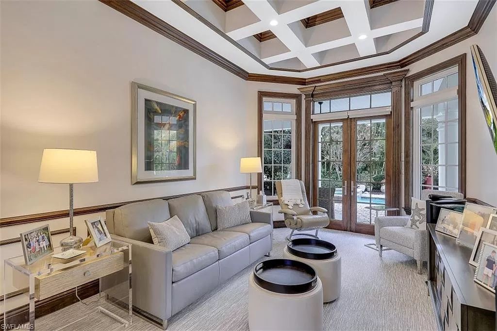 The Home in Naples is a newly renovated estate surrounded by lush tropical landscaping in the quintessential Naples neighborhood of Coquina Sands now available for sale. This home located at 1675 Murex Ln, Naples, Florida