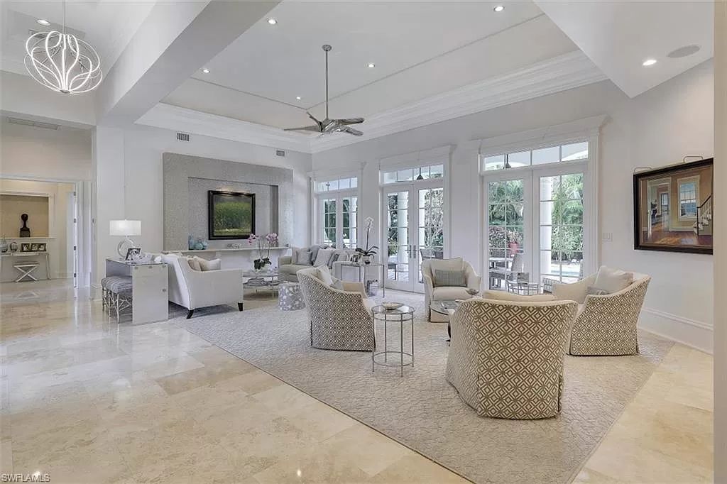 The Home in Naples is a newly renovated estate surrounded by lush tropical landscaping in the quintessential Naples neighborhood of Coquina Sands now available for sale. This home located at 1675 Murex Ln, Naples, Florida