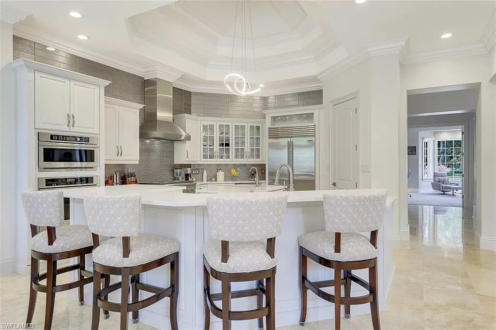The Home in Naples is a newly renovated estate surrounded by lush tropical landscaping in the quintessential Naples neighborhood of Coquina Sands now available for sale. This home located at 1675 Murex Ln, Naples, Florida