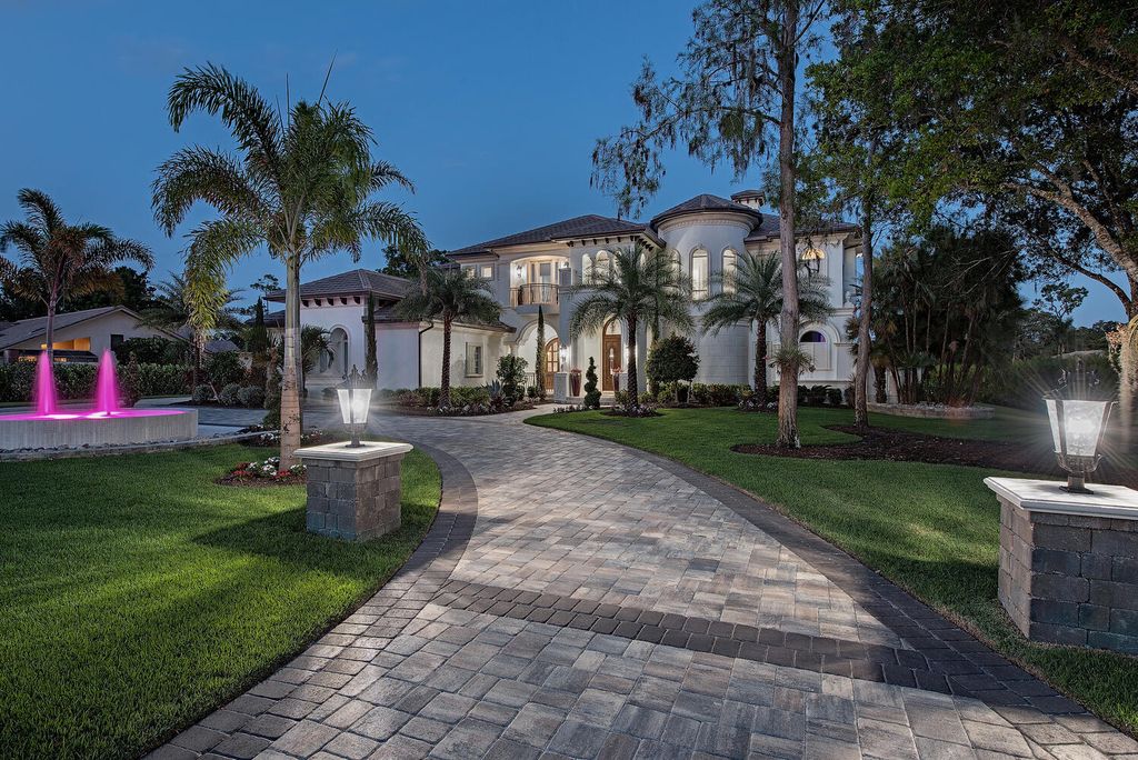 The Naples Home offers a perfect union between classically elegant architecture and contemporary finishes now available for sale. This home located at 13124 White Violet Dr, Naples, Florida
