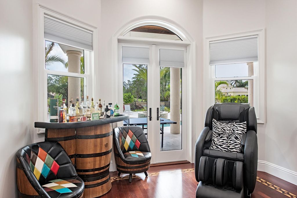 The Naples Home offers a perfect union between classically elegant architecture and contemporary finishes now available for sale. This home located at 13124 White Violet Dr, Naples, Florida
