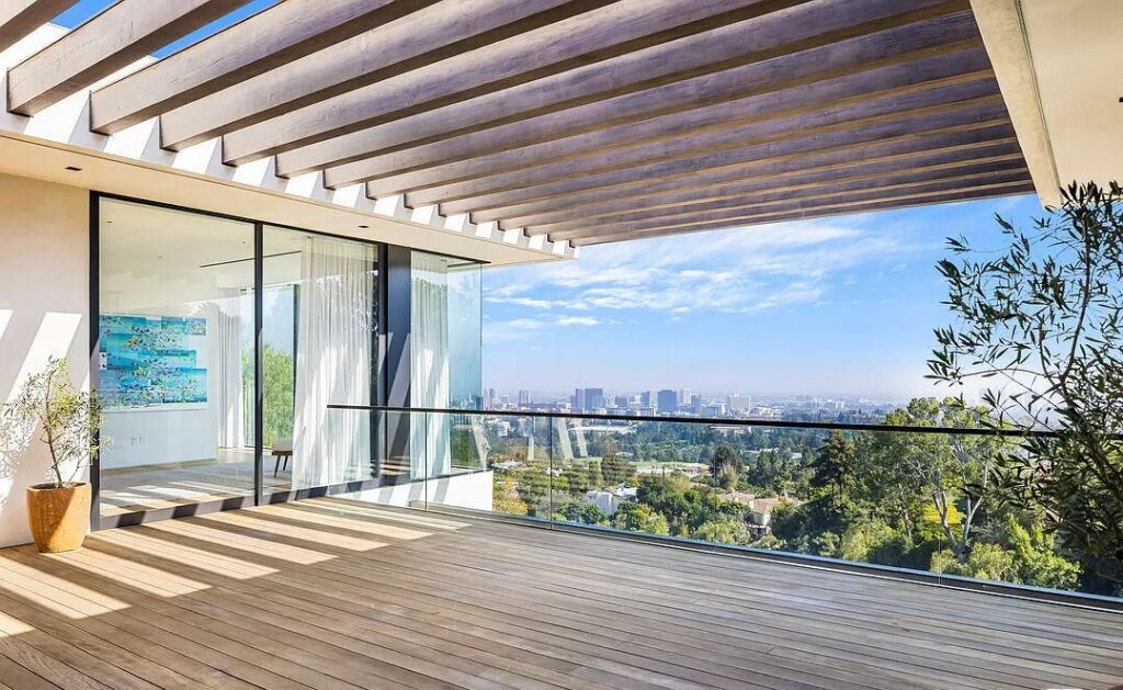 The Bel Air Mansion is a recently completed 15,000 sf contemporary masterpiece with soaring ceilings throughout, state-of-the-art amenities now available for sale. This home located at 755 Sarbonne Rd, Los Angeles, California
